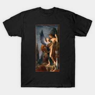 Oedipus and the Sphinx - Gustave Moreau T-Shirt